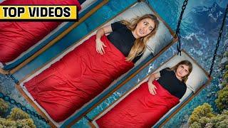 Spending the Night in the Most UNUSUAL Places! | The Anazala Family