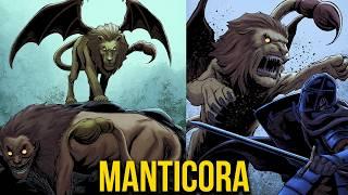 Manticora - La Strana e BRUTALE Creatura Ibrida Mangiauomini della Mitologia