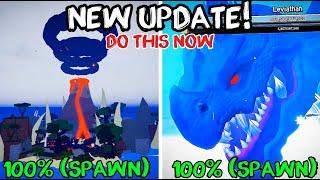 Blox Fruits New Prehistoric Island and Leviathan Update Buff! Holiday Event | Blox Fruits Update