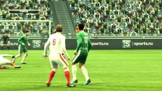 МОЙ ЛУЧШИЙ ГОЛ В PES 2013 (С ЦЕНТРА ПОЛЯ).