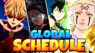 *UPDATED* GLOBAL SCHEDULE - IT'S STACKED! 2025 SUMMON GUIDE | Black Clover Mobile