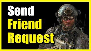 How to Send Friend Request on COD Modern Warfare 3 (Crossplay & Recent Players)