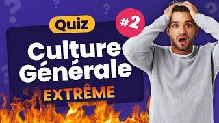 QUIZ Culture Générale EXTRÊME  #2 - 30 Questions