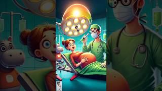  Evolution of; Doctor with Pregnant lady Hospital admit  Meno Milky #cat #cute #love #shorts