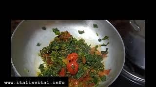 MY DINNER CALLALOO & FONIO GREEN - ITAL IS VITAL