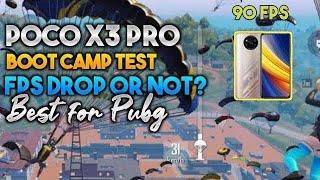 Poco X3 Pro. Buy Or not.? Sanhok Bootcamp test with Fps meter