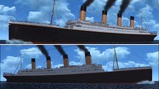 Differences Between Titanic and Olympic