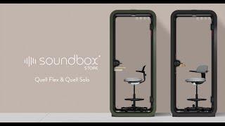 Quell Flex Solo Phone Booths By Soundbox Store, Europes Number #1 Acoustic Phone / Meeting Booth Co.