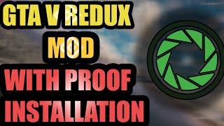 Grand theft auto v Redux mod download and install tutorial on CRACKED Version with PROOF