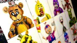 Drawing ANIMATRONICS [FIVE NIGHTS OF FREDDY'S]