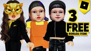 GET ALL 3 *FREE* SQUID GAMES UGC!  ROBLOX *FULL GUIDE*