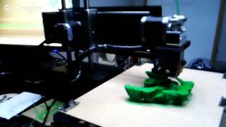 3D printer printing