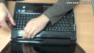 Замена клавиатуры ноутбуке HP DV6 1450