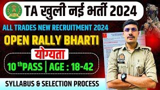 TA Army Recruitment 2024 | Territorial Army New Vacancy 2024 | Territorial Army Recruitment 2024