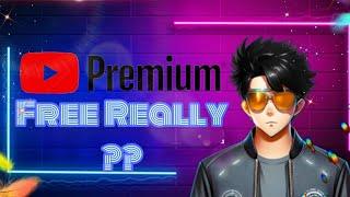 Free YouTube premium.