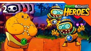  НОВЫЙ ГЕРОЙ БА-БАХ ‍️ Plants vs. Zombies Heroes (Растения против зомби Герои) Прохождение