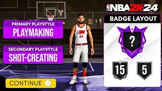 THE NBA 2K24 BUILDER🫢