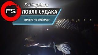 Ночная ловля судака на воблеры | FishingSib видео