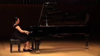 Ruihan Wang plays Bach piano partita no. 2 in c minor