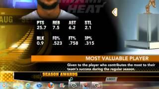 NBA 2K13 association mode