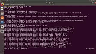 install nmap on ubuntu 2018