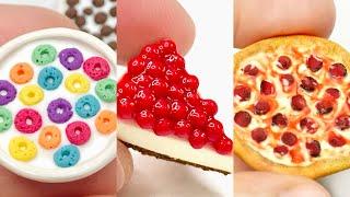 5 DIY Miniature Food | Polymer Clay Charm | Mini Food Dollhouse | Polymer Clay Earrings