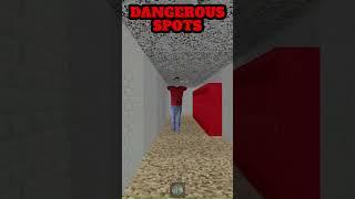 AVOID THESE SPOTS IN BALDI'S BASICS #roblox #baldisbasicsplus #horrorgaming #games