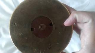 1917 British 18 pounder artillery shell case