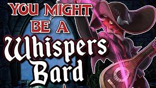 You Might Be a College of Whispers Bard | Bard Subclass Guide for DND 5e