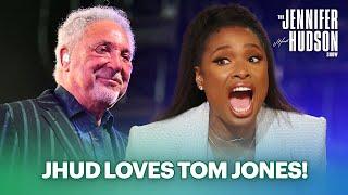 Jennifer Hudson Totally Swooning Over Tom Jones for 5 Minutes Straight!