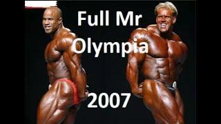 MR OLYMPIA 2007  Jay Cutler Victor Martinez