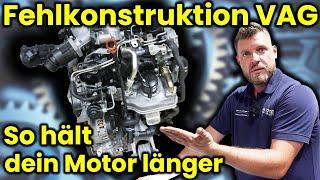  Fehlkonstruktion VAG Motoren  | Tickende Zeitbombe | Damit kannst du es vermeiden ‼️