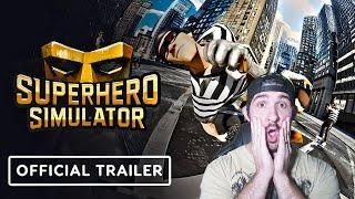Ninja's Epic Reaction to Superhero Simulator Cinematic Trailer!