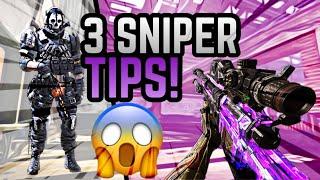 3 Tips That Will IMPROVE YOUR SNIPING AIM! (CODM)