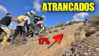 6 MOTORCYCLES +300 km OFF-ROAD IN ONE DAY!! BUT THIS HILL IS SLOWING US DOWN