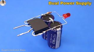 Full Wave Rectifier Dual Power Supply Circuit