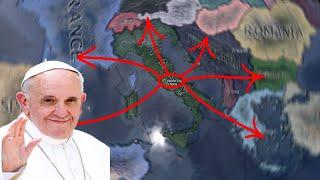 I conquered the world as the papacy