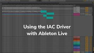 Using the IAC Driver with Ableton Live