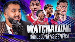 BARCELONA VS BENFICA & PSG VS LIVERPOOL I CHAMPIONS LEAGUE WATCHALONG!