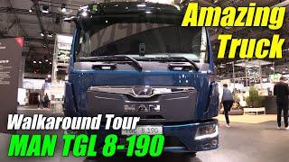 Amazing Delivery Truck !!! 2023 MAN TGL 8.190