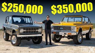 1971 Ford Bronco vs 1972 Chevy K5 Blazer!! | Velocity Restorations