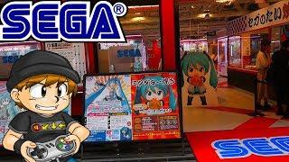 NEW Sega Arcade in Akihabara!