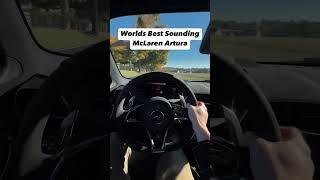 Valvetronic McLaren Artura POV #mclaren #mclarenartura #exhaust #artura