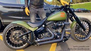 #HarleyDavidson Breakout Airride Exhaust Sound (Karlo from Kroatien) #harley #harleydavidsonkroatien