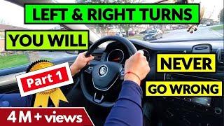  88k LIKES  | HOW TO TURN  LEFT and RIGHT - PART 1 | Beginner Driver Lesson