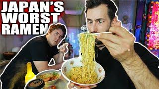 I Tried Japan's WORST Ramen Shop | ft. @AbroadinJapan