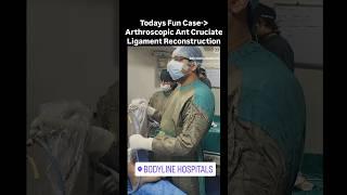 Arthroscopy for anterior cruciate ligament injury by @yashshahortho  @Bodylinehospitals! #ortho