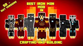 Best Iron Man Mod with 50+ Suit Versions in crafting and building | Daosao gamers