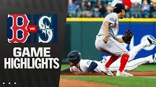 Red Sox vs Mariners Game Highlights (6/16/25) | MLB Highlights