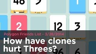 How have clones hurt Threes? - Polygon Friends List 3/28/2014